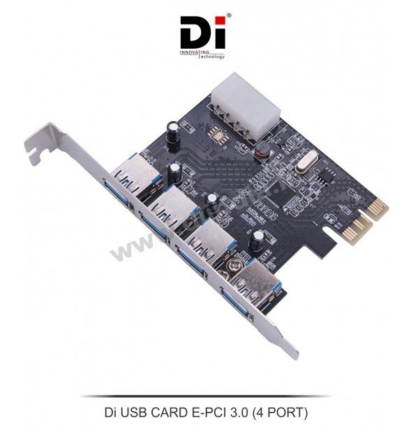 Di USB Card E PCI 3.0 (4 Port)