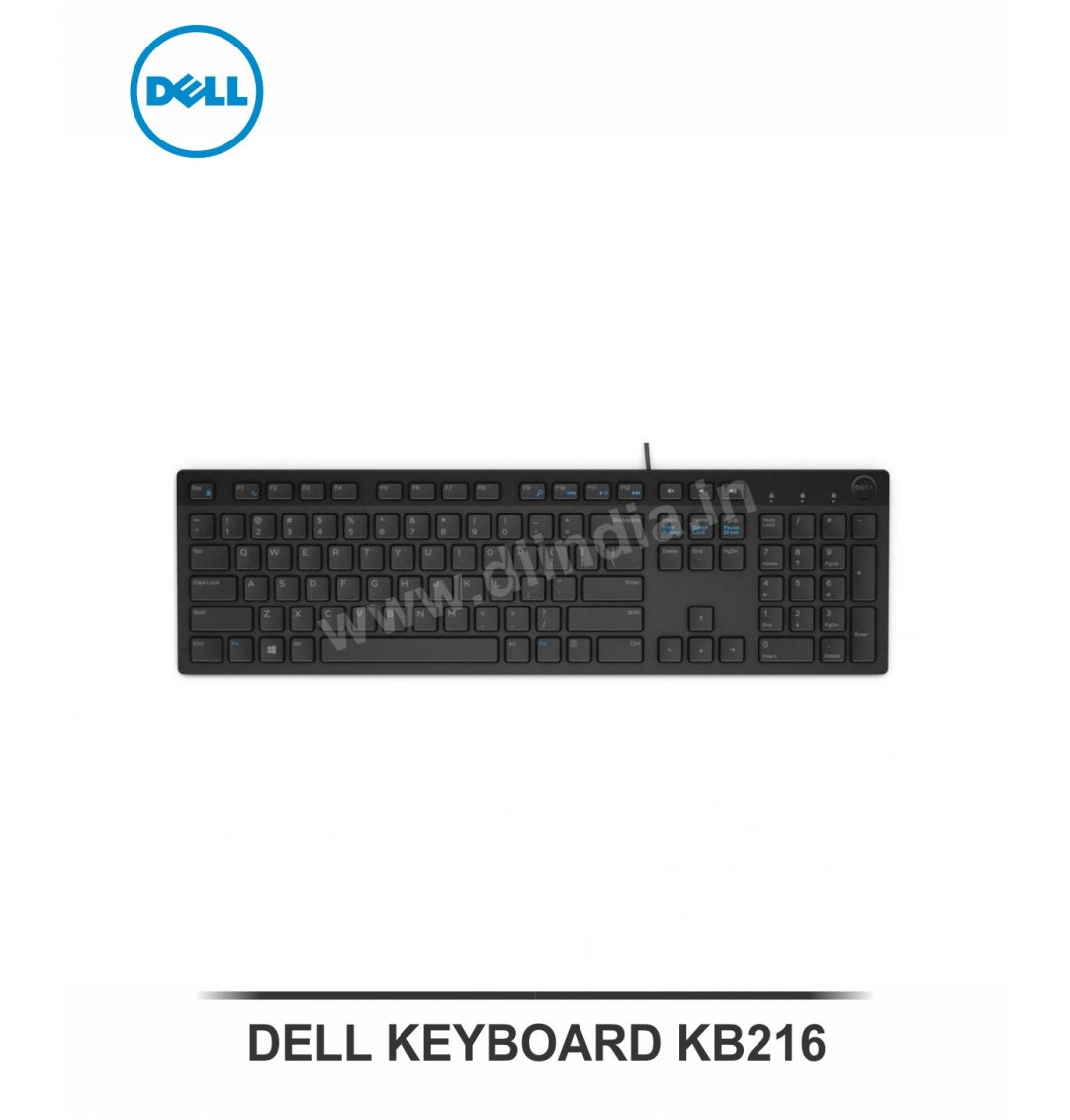 DELL USB KEYBOARD WIRED KB216 ( INCLUDING GST)