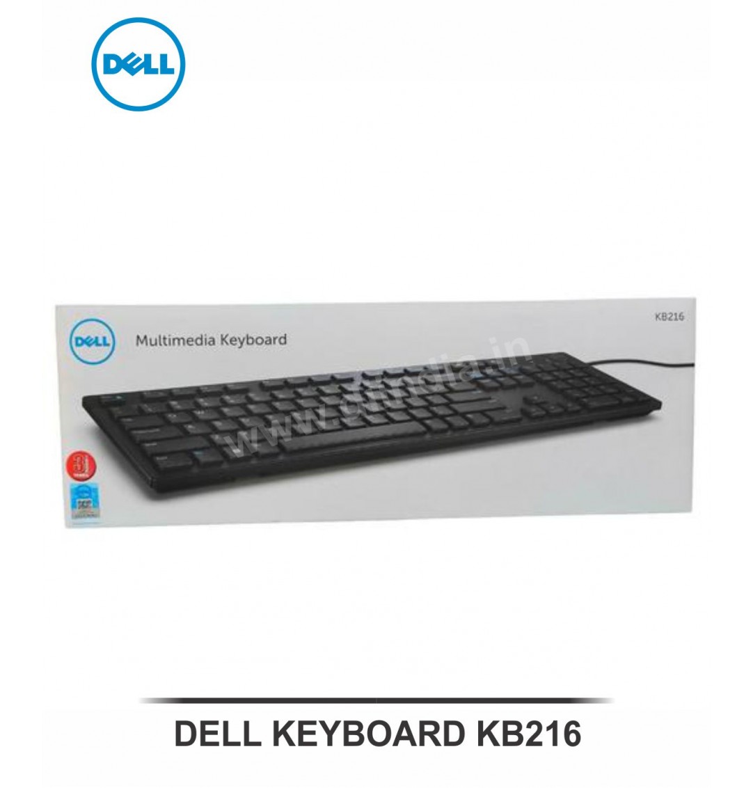 DELL USB KEYBOARD WIRED KB216 ( INCLUDING GST)