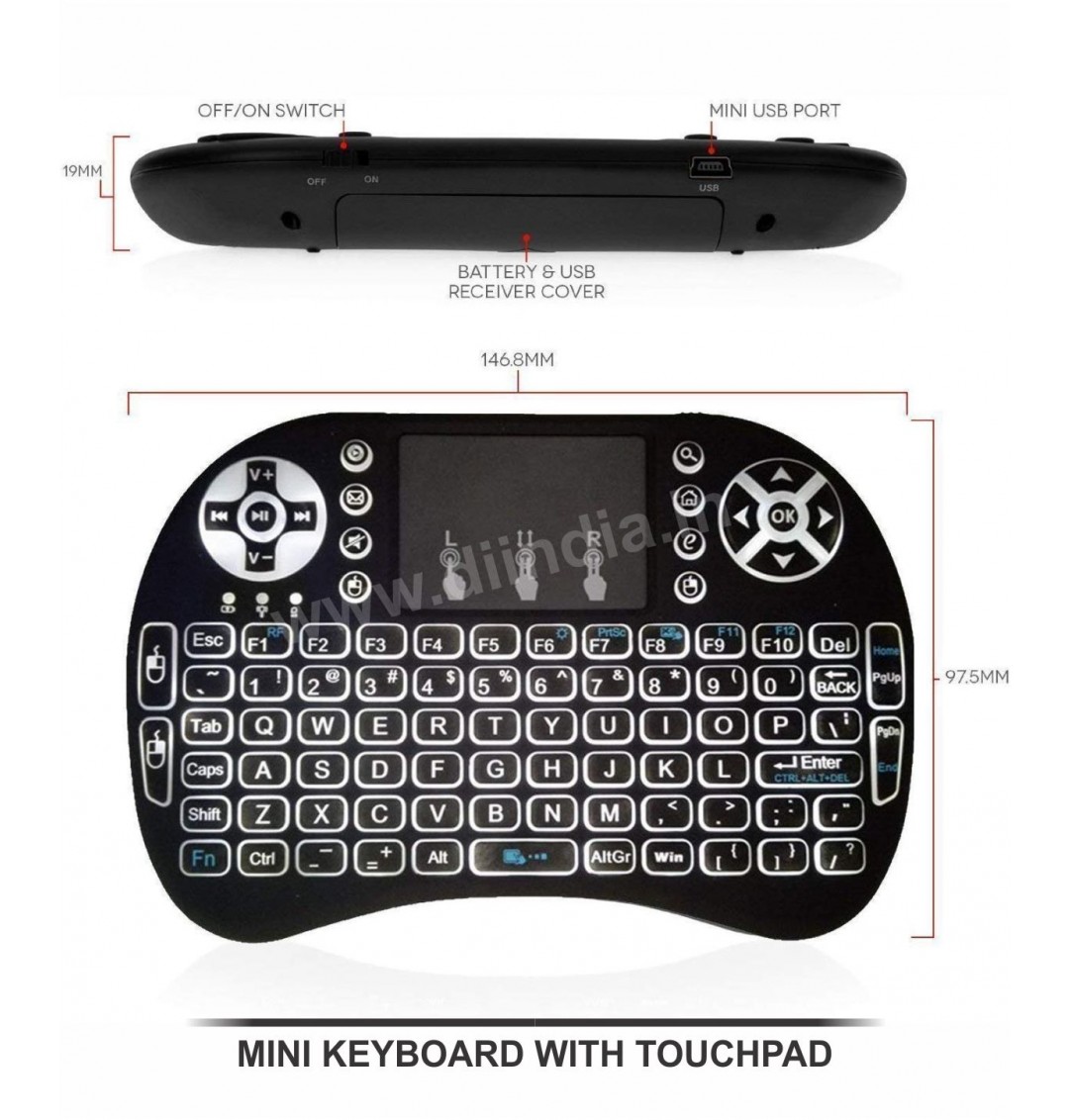 Di Mini Keyboard With Touchpad