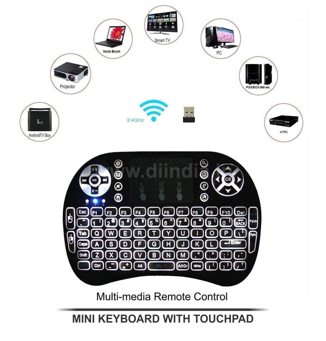 Di Mini Keyboard With Touchpad