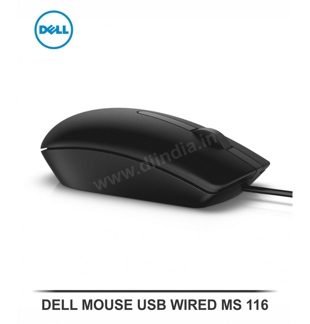 DELL USB MOUSE WIRED MS116 ( INCLUDING GST )