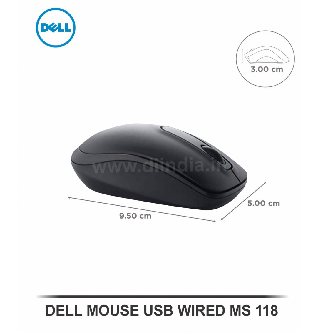 DELL MOUSE WIRELESS WM118 ( INCLUDING GST )