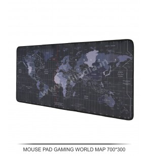 MOUSE PAD GAMING WORLD MAP 700X300