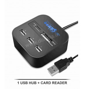 Di USB HUB + Card Reader