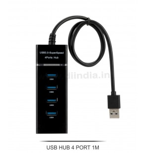 USB HUB 4 PORT 3.0 1M CABLE