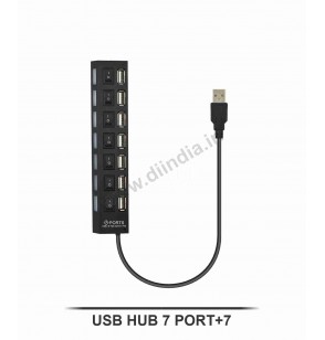 USB HUB 7 PORT 3.0 30CM CABLE