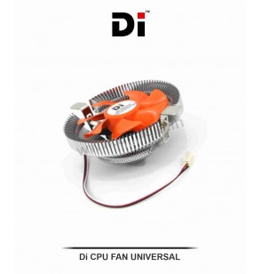 Di CPU FAN 775/1156 & AMD (UNIVERSAL FAN) (1 YEAR WARANTY)