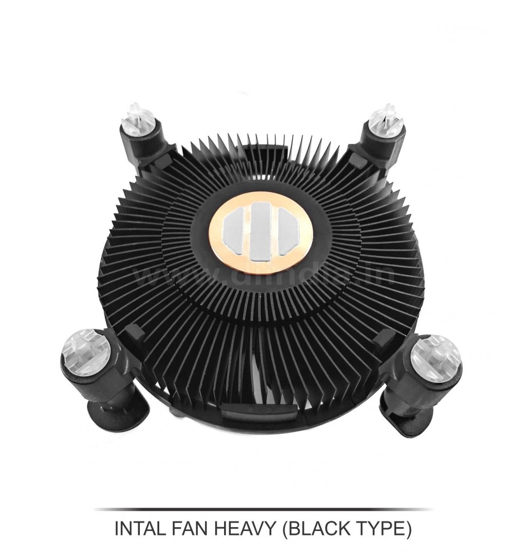 CPU COOLING FAN COPPER BLACK (INTEL TYPE)