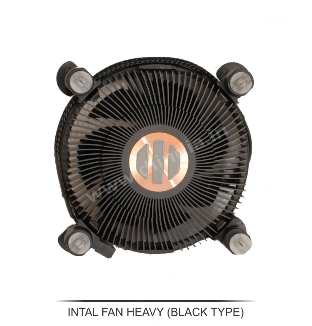 CPU COOLING FAN COPPER BLACK (INTEL TYPE)