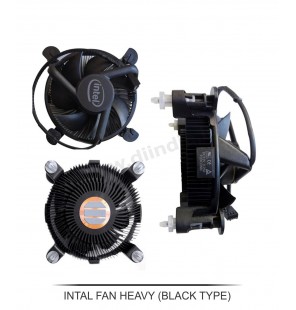 CPU COOLING FAN COPPER BLACK (INTEL TYPE)