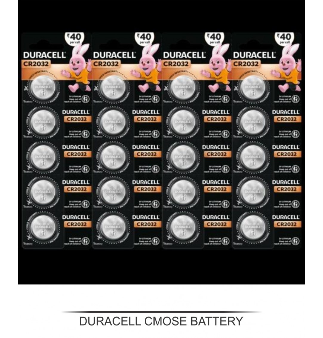 3V DURACELL CMOS BATTERY CR2032 LITHIUM CELL