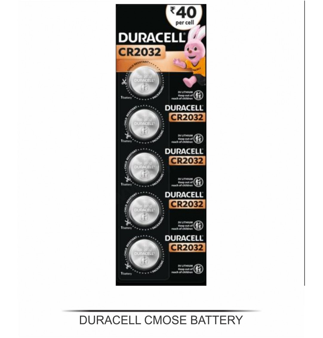 3V DURACELL CMOS BATTERY CR2032 LITHIUM CELL