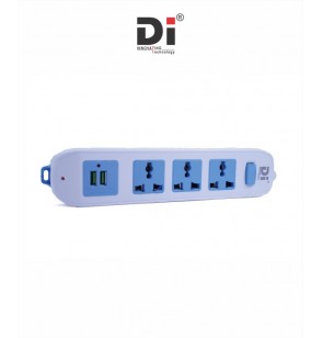 Di Power Socket With USB 5M