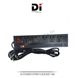 Di POWER STRIP EXTENSION BOARD 6 SOCKET 4M