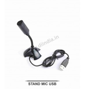 USB MIC WITH STAND FOR DESKTOP & LAPTOP