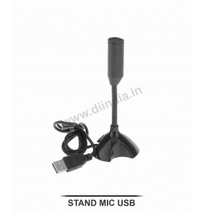 USB MIC WITH STAND FOR DESKTOP & LAPTOP