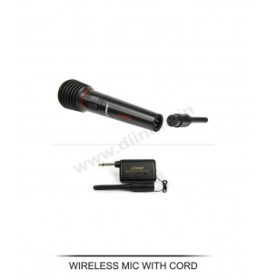 WIRELESS MIC WITH CORD