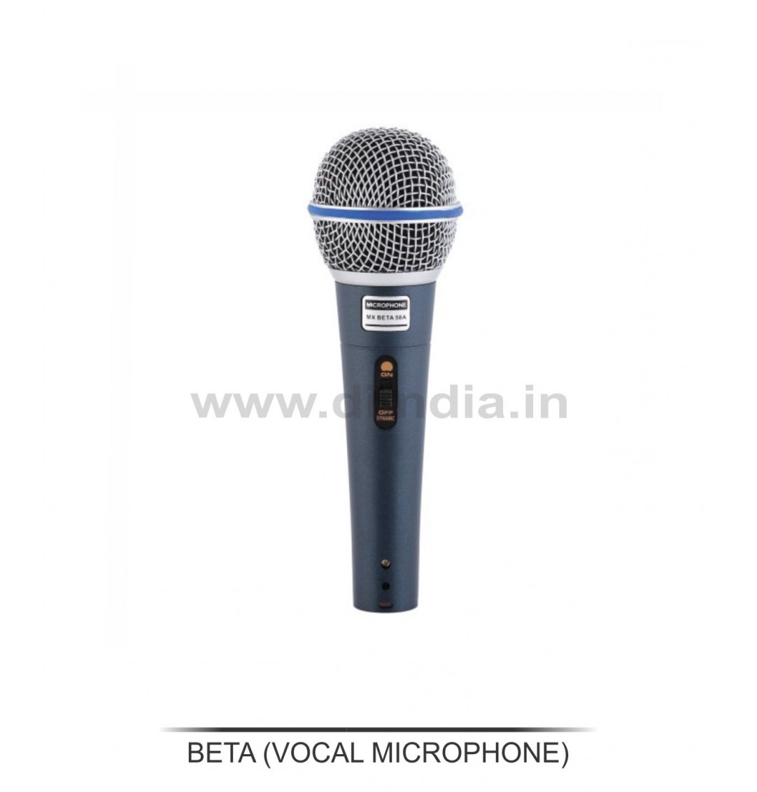 BETA WIRE MIC DYNAMIC VOCAL MICROPHONE