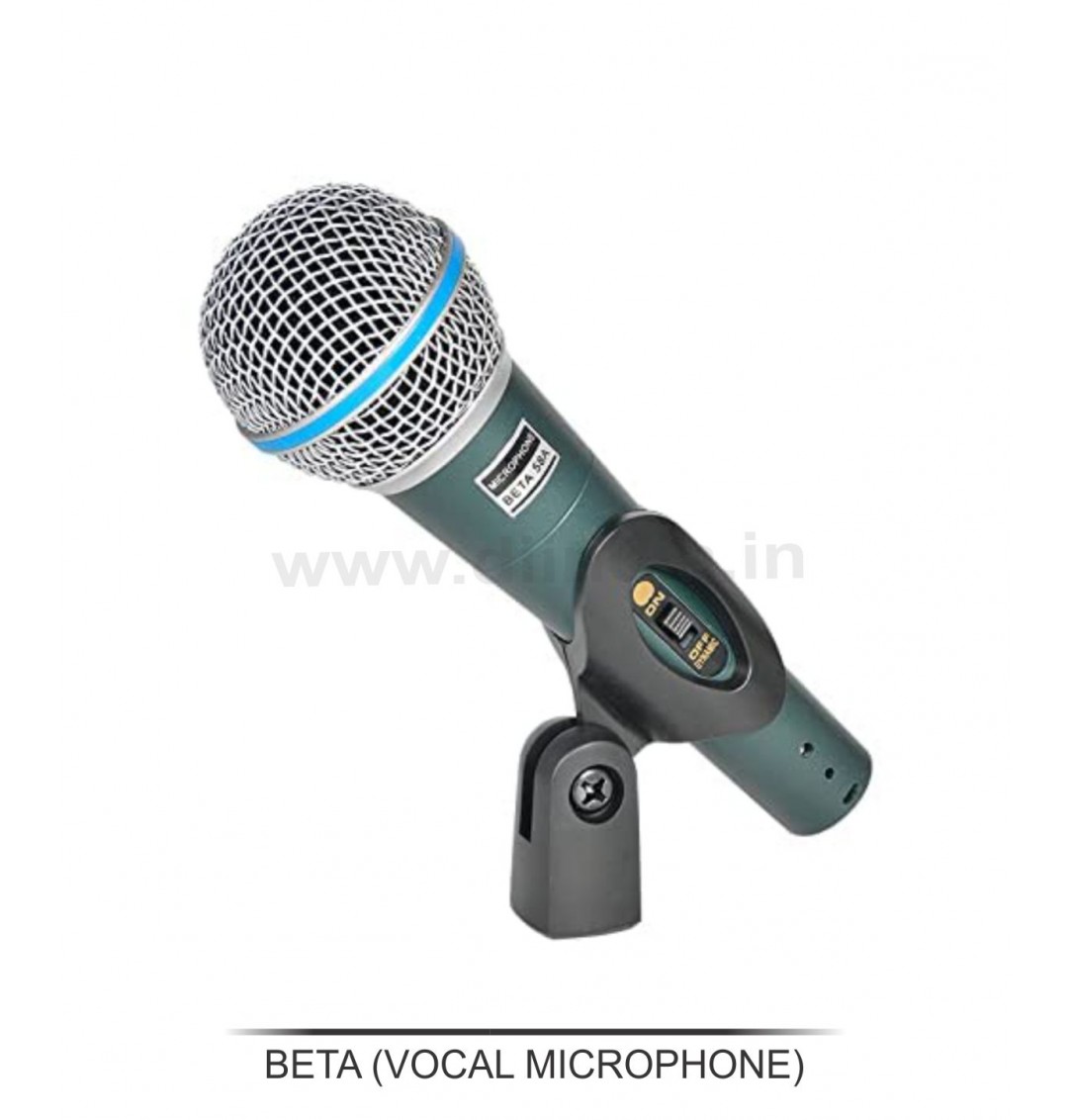 BETA WIRE MIC DYNAMIC VOCAL MICROPHONE