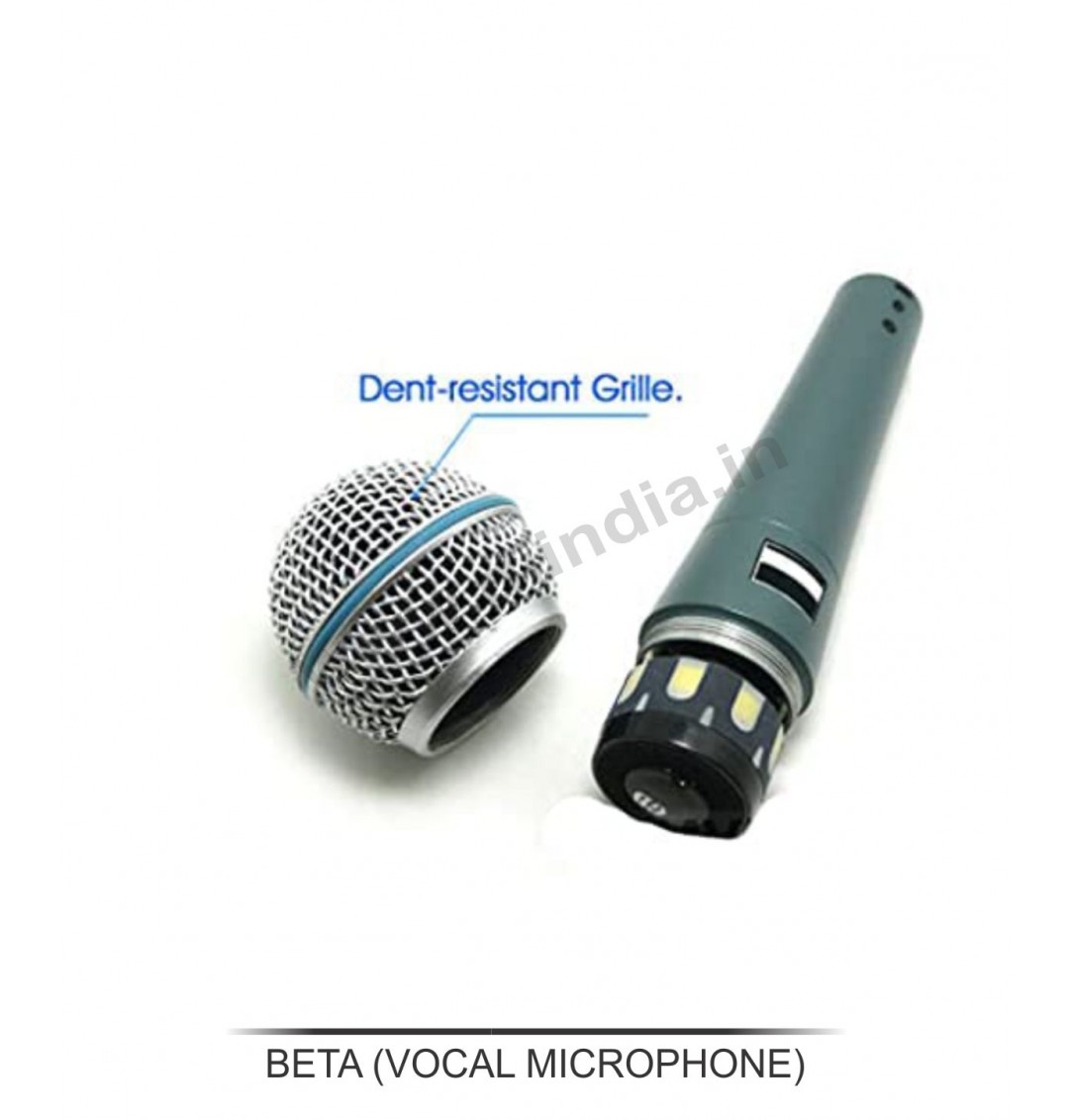 BETA WIRE MIC DYNAMIC VOCAL MICROPHONE