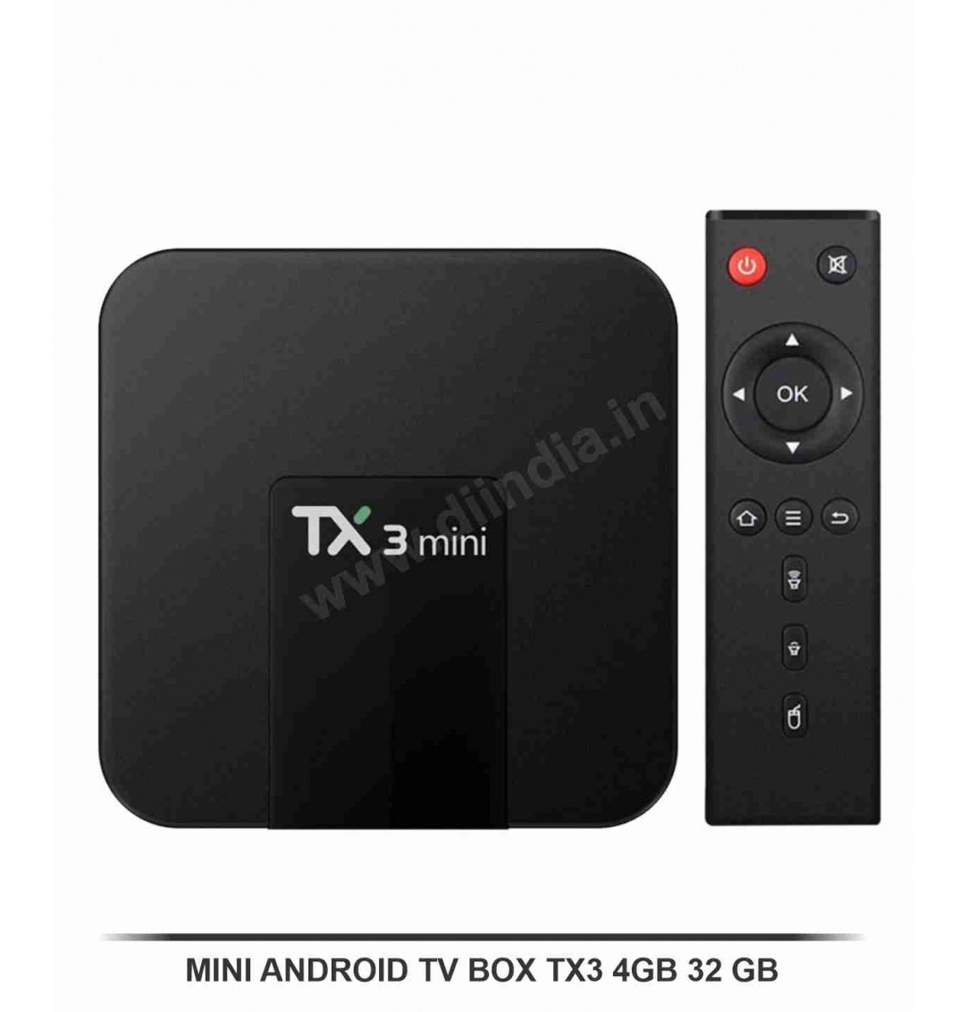 ANDROID MINI PC BOX (4GB RAM | 32GB ROM) TX3 MiNi