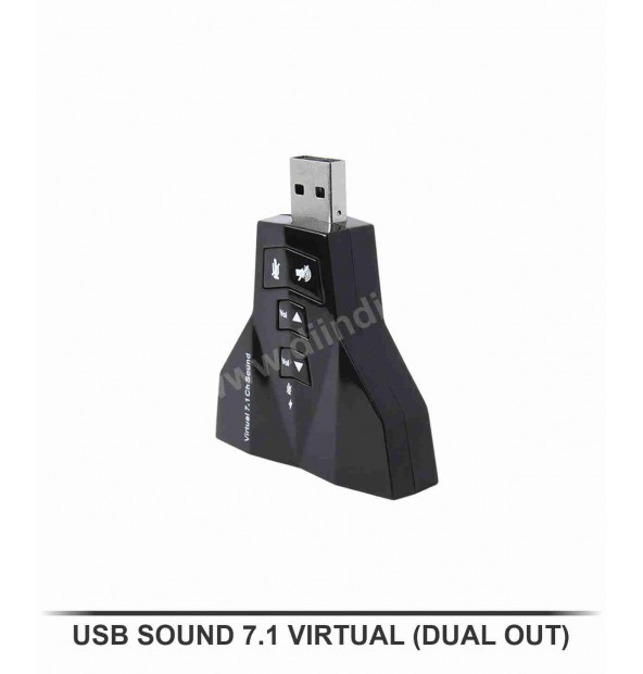 USB SOUND 7.1 VIRTUAL (DUAL OUT)