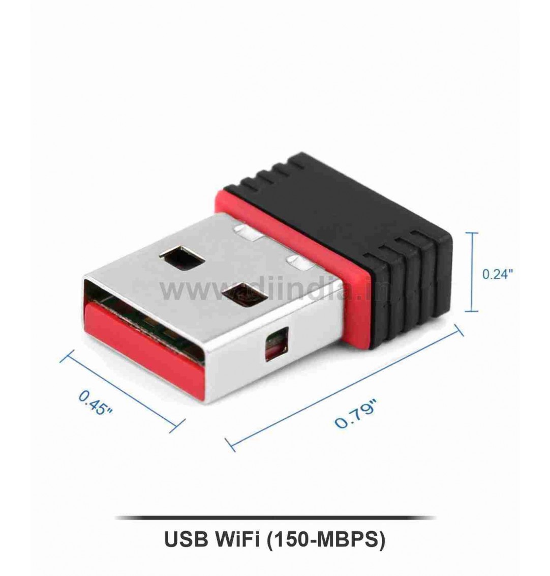 USB WiFi ADAPTER NANO 2.4GHZ (150-MBPS)