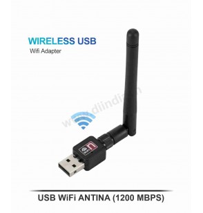 USB WiFi ADAPTER WITH ANTENNA 2.4GHZ