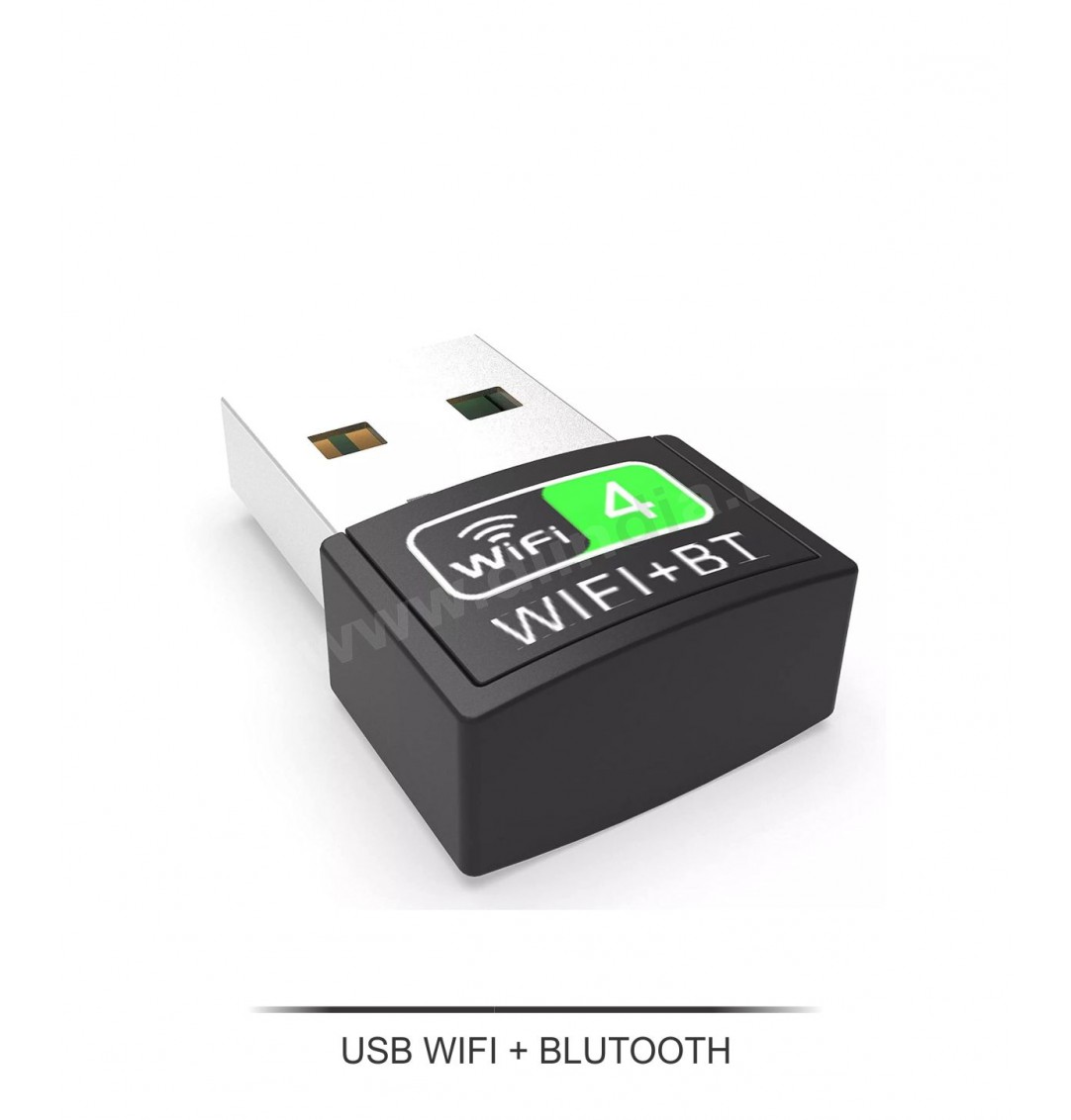 USB WiFI ADAPTER 2.4GHZ WITH BLUETOOTH 4.0 (2 IN 1)