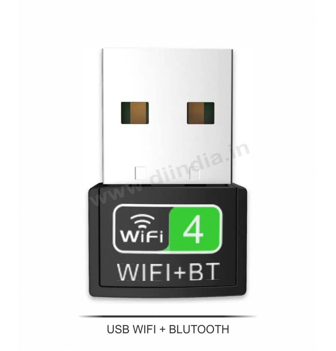 USB WiFI ADAPTER 2.4GHZ WITH BLUETOOTH 4.0 (2 IN 1)